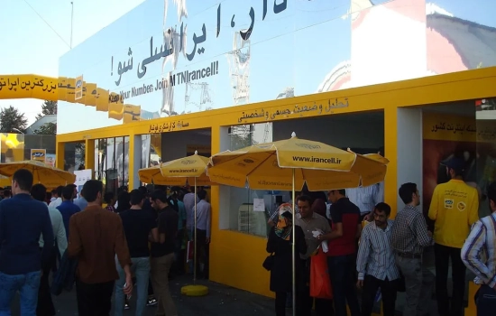 همکاری ایرانسل و کاواک: مانیتورهای لمسی در قلب غرفه تلکام ۱۳۹۵