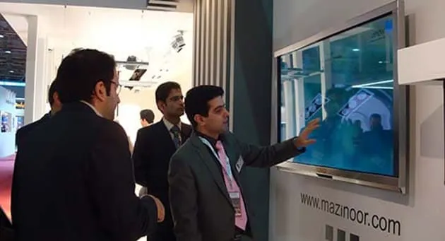 اجاره مانیتور تاچ نمایشگاهی