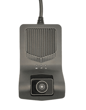 نمای روبرو، دوربین رو به کابین و صورت راننده