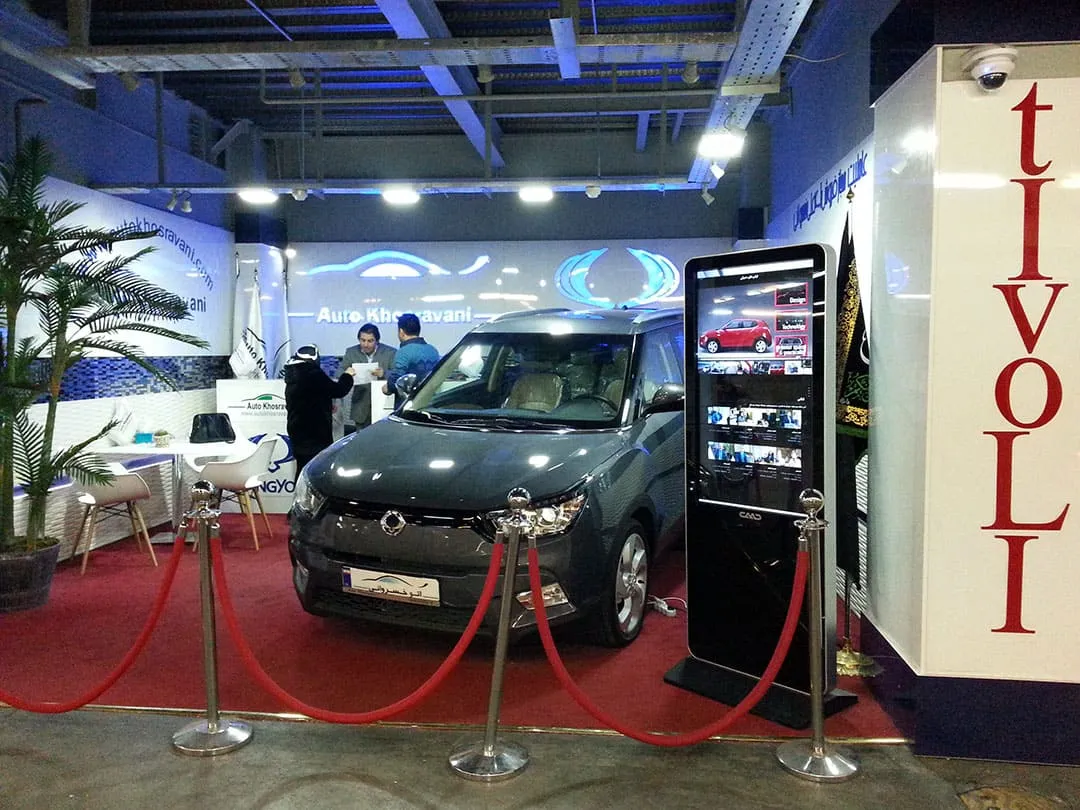 اجاره استند تاچ نمایشگاهی