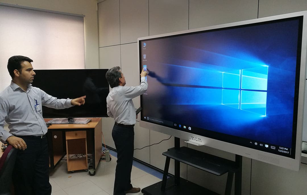 CAVAC All In One Computer 86Inch Nouri Petrochemical Company 10