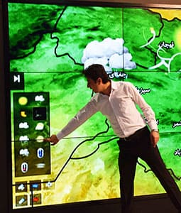 ویدئو وال لمسی